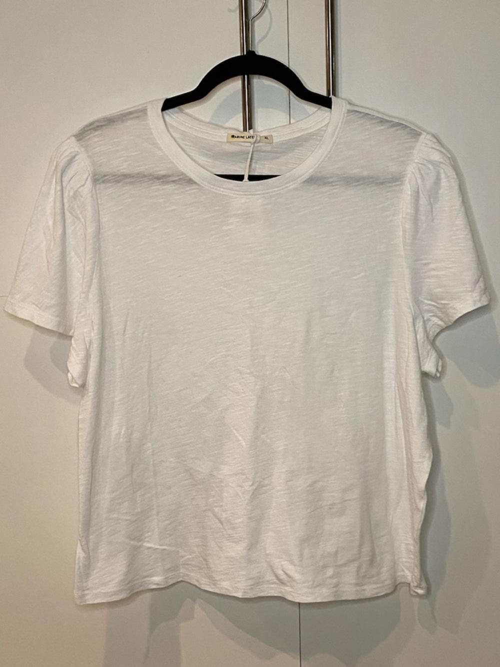 Marine Layer White Short Sleeve Crew Tee